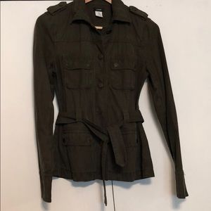 J Crew lightweight cargo jacket
